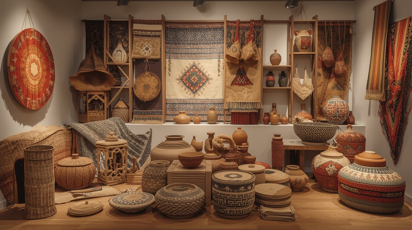 Käsityön tekoa perinteisillä menetelmillä